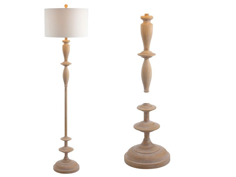 Aldrin Resin LED Floor Lamp