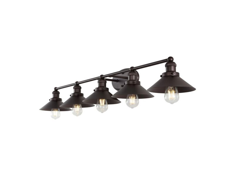 July Industrial Farmhouse Metal Vanity Light