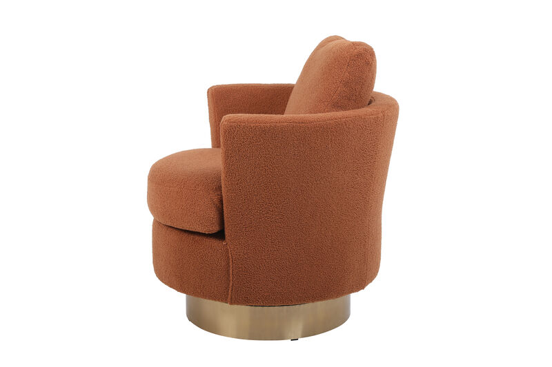 Streamdale Swivel Barrel Chair for Living Room or Bedroom