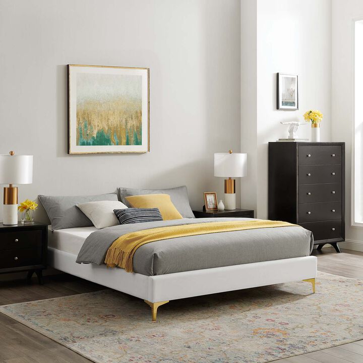Modway - Sutton Twin Performance Velvet Bed Frame