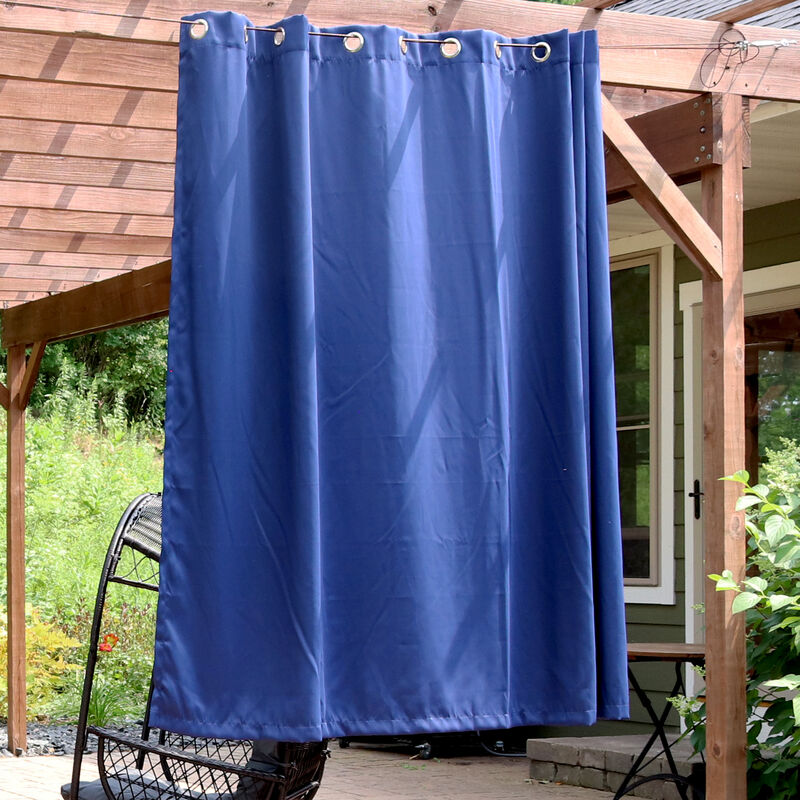 Sunnydaze Outdoor Blackout Curtain Panel - 100 in x 84 in