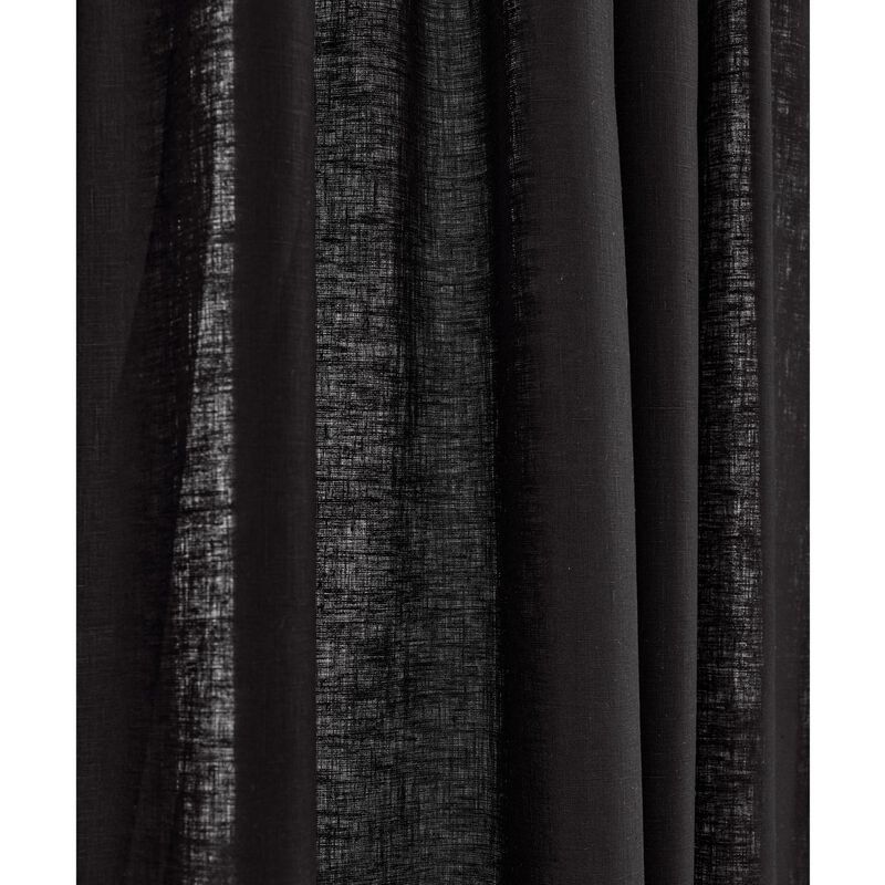 Solino Home 100% Pure Linen Curtain - Linen Curtain