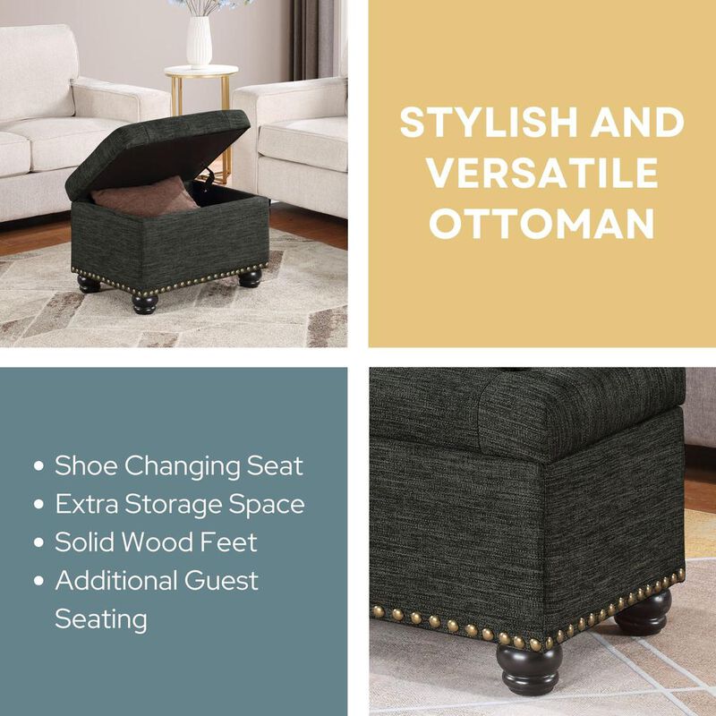 Convience Concept, Inc. 5th Avenue Storage Ottoman