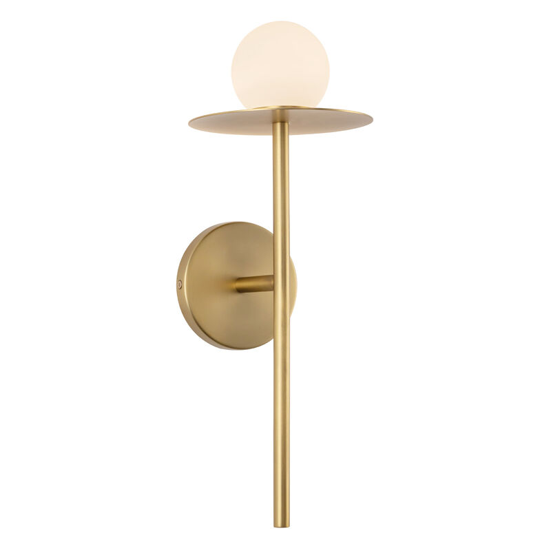 Elixir 16-in Damp-Rated Dimmable LED Wall Sconce image number 0