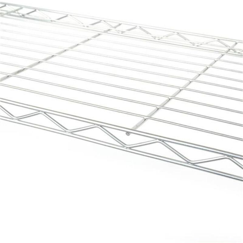 4-Tier Baker's Rack with Microwave Oven Storage & 6 Wave Rod Hooks