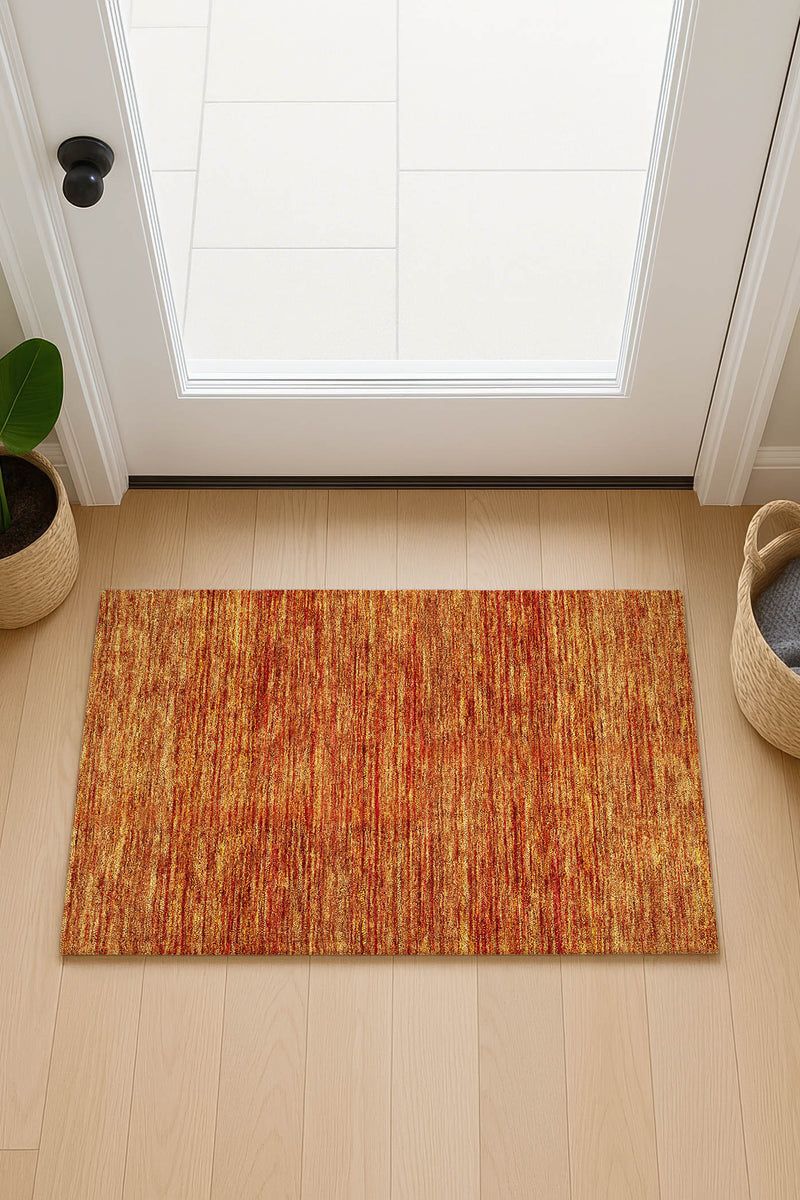 Soft Essentials SE1 Orange 9' x 12' Rug image number 2