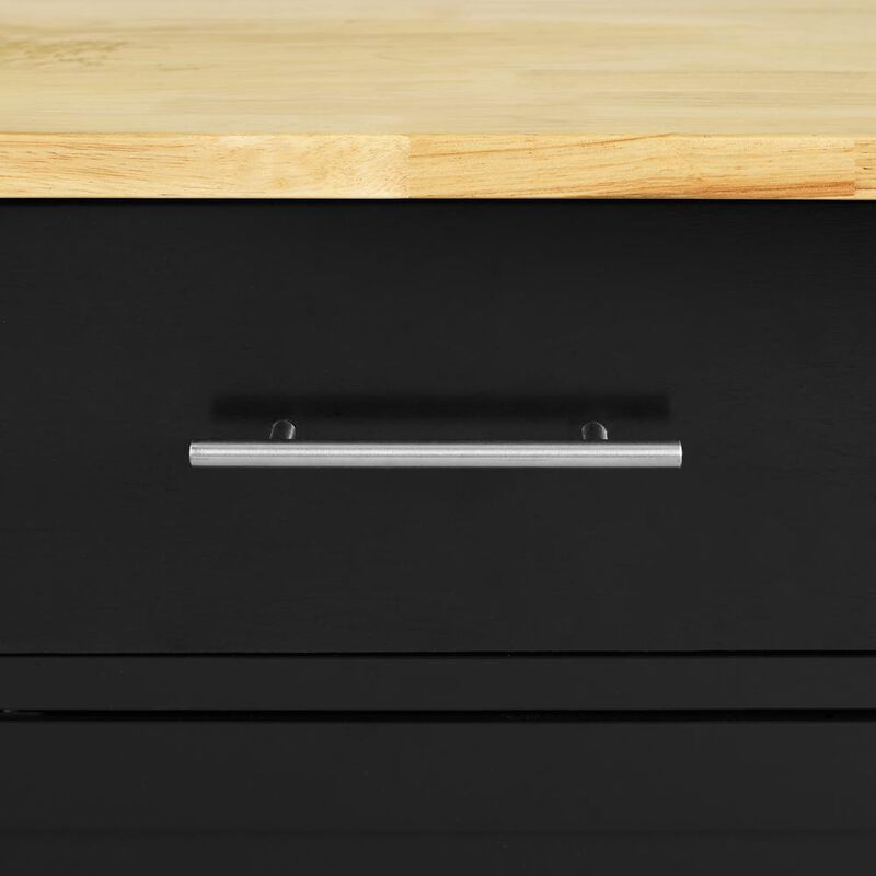 Crosley Furniture Savannah Wood Top Drop Leaf Kitchen Island/Cart