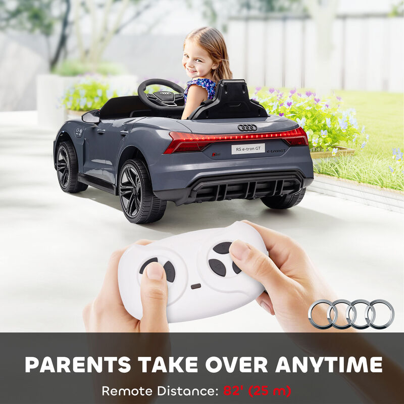 BreeBe Audi RS e-tron GT 12V Ride On Car for Kids with Parent Remote image number 4