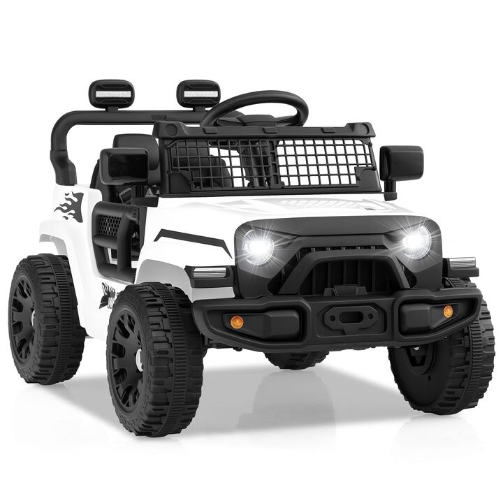 12V Battery Powered Kids Ride-On Truck Vehicle for Outdoor Play