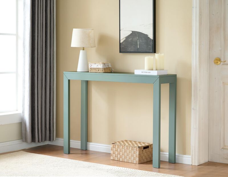 Kings Brand Furniture Russel Long Console Table - Minimalist and Slim Entryway Table for Decorative Displays, Sofa Table