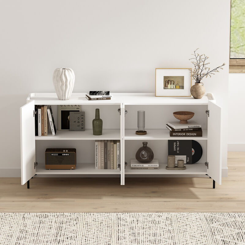 Abbey White Sideboard