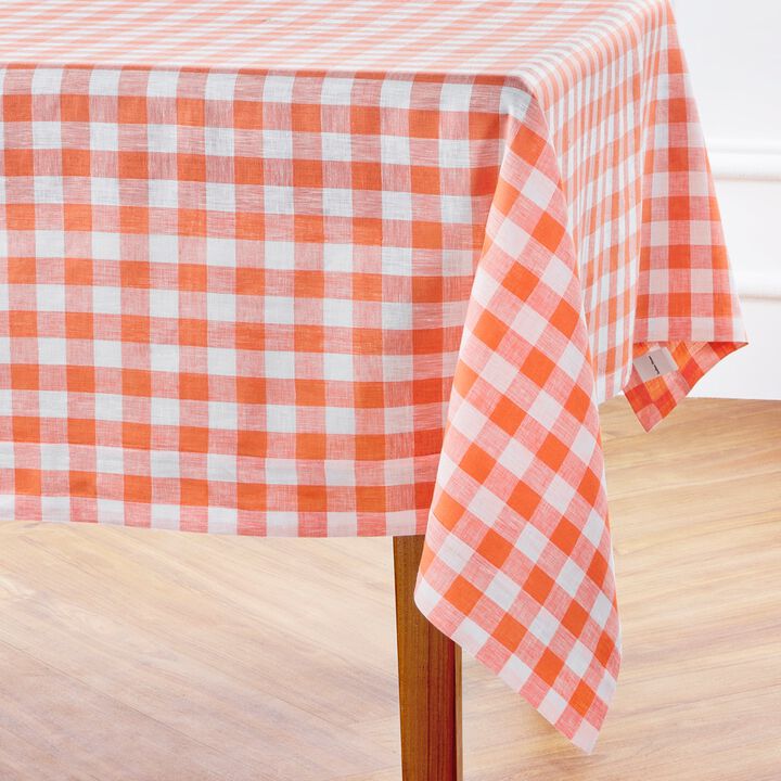 Linen Tablecloth - Morgan Check