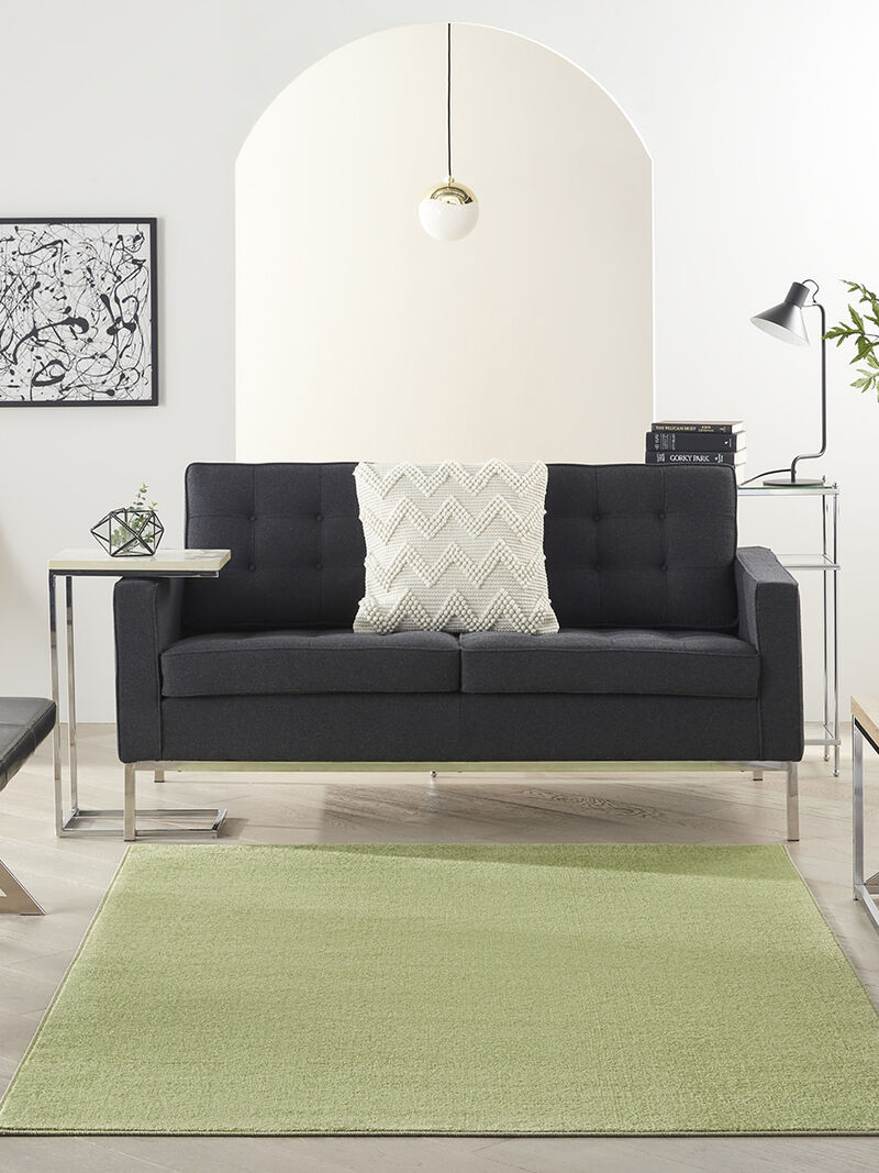 Nourison Essentials NRE01 Green 6' x 9' Rug