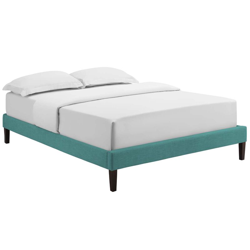 Modway - Tessie Full Fabric Bed Frame with Squared Tapered Legs image number 0