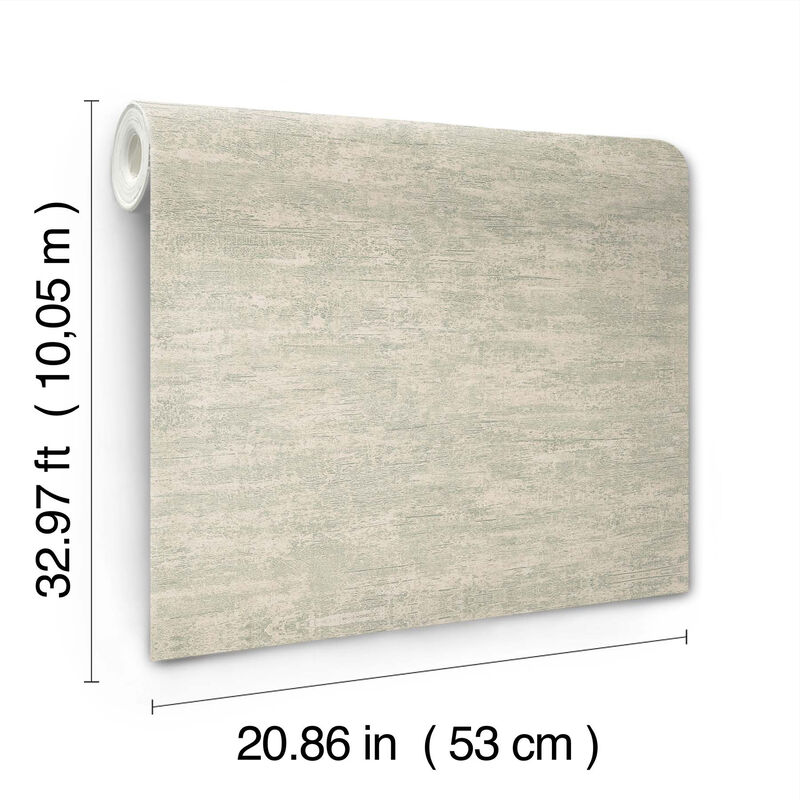 Weathered Stucco Ecru Wallpaper (Set of 2) image number 3