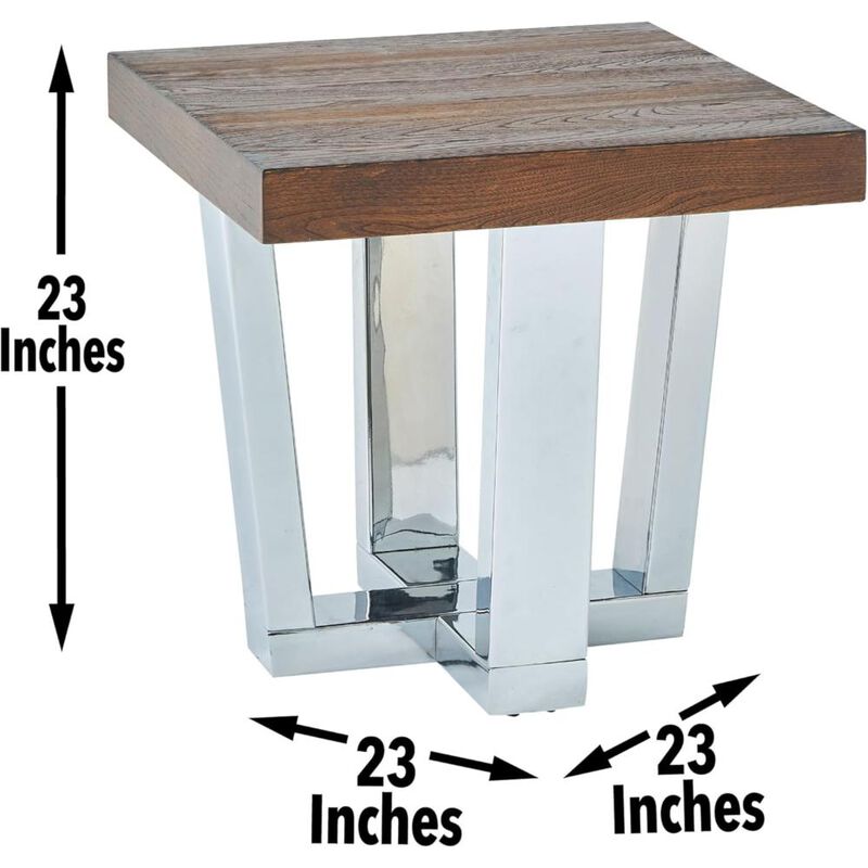 Laredo Square End Table