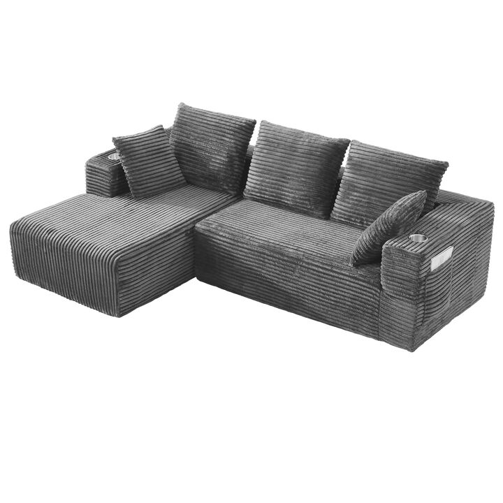 Gixbog  L-shaped modular sofa