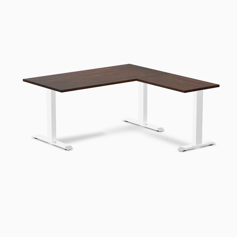 Desky Zero Rubberwood L-Shape Office Desk image number 7