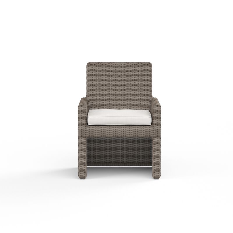 Coronado Dining Chair in Canvas Flax w/ Self Welt