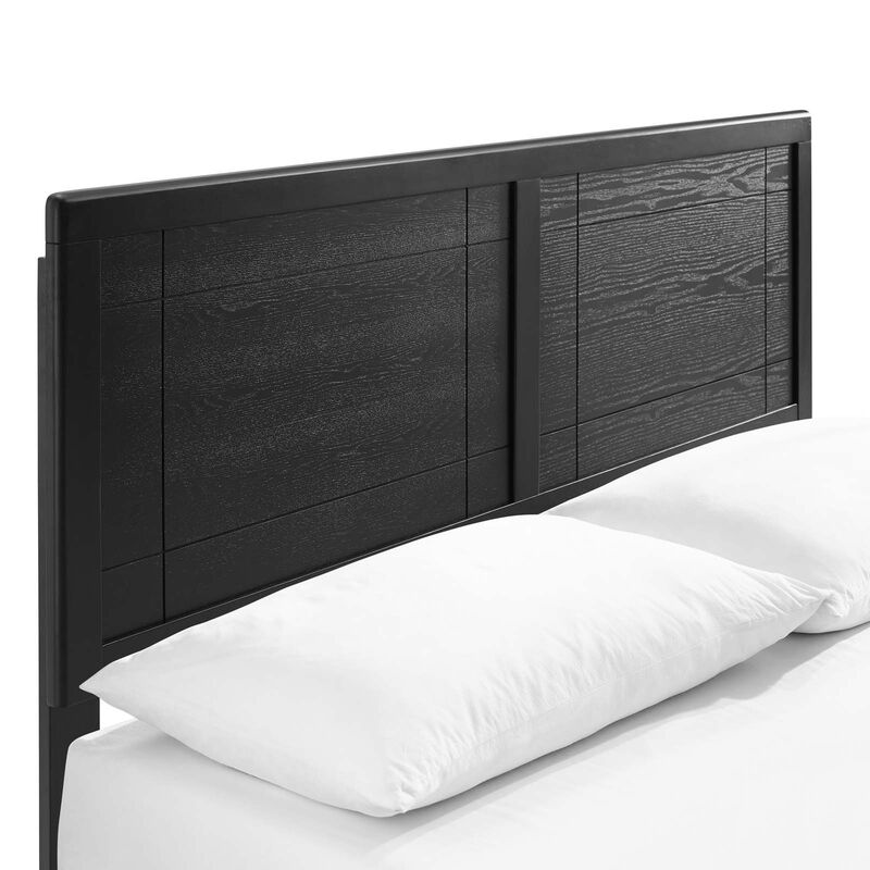Modway - Marlee King Wood Platform Bed with Splayed Legs