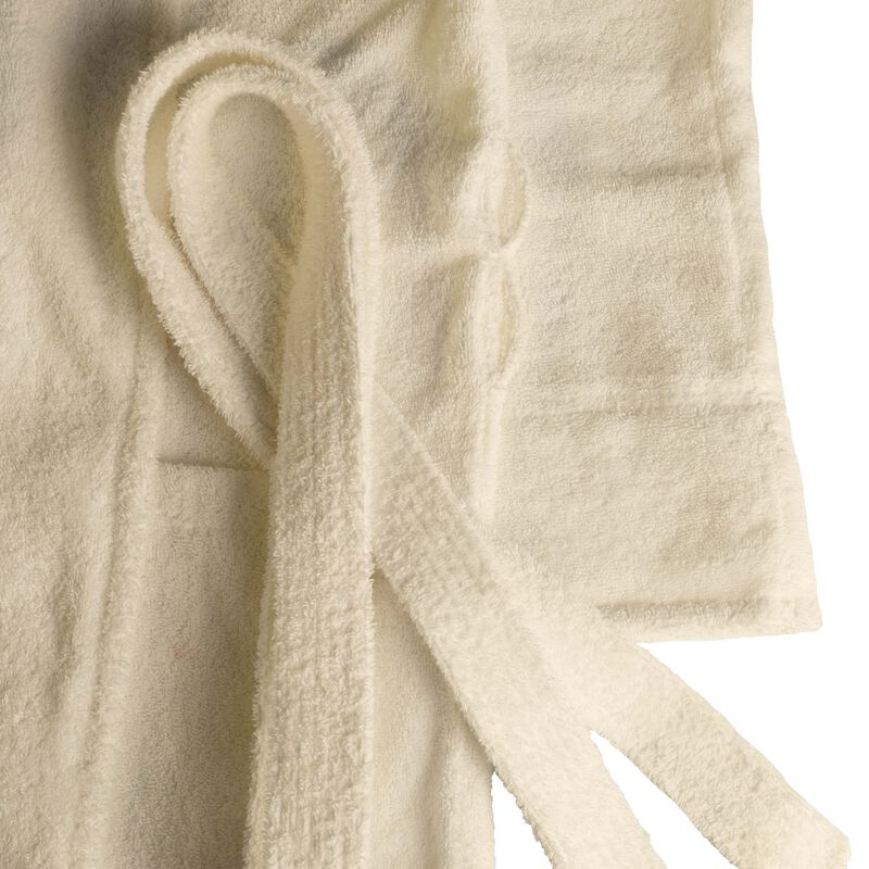 Soft Classic Men&rsquo;s Bathrobe in Turkish Cotton with Adjustable Waist Belt image number 3