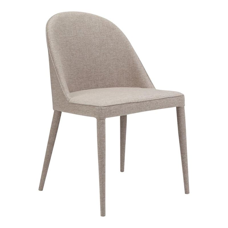 Moe's Home Collection Burton Dining Chair, Beige
