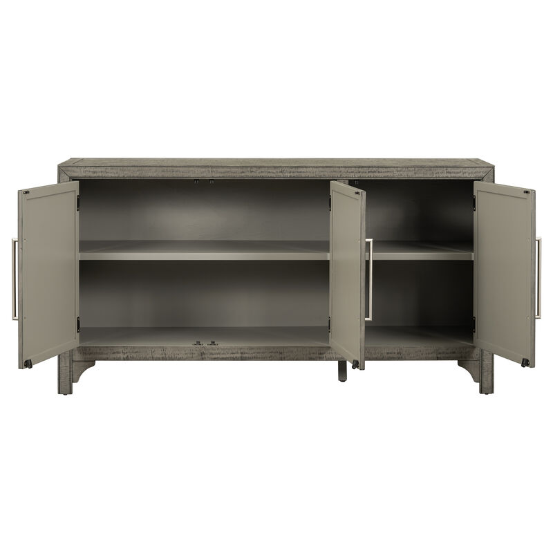 Merax Modern Storage Cabinet Sideboard with Adjustable Shelves