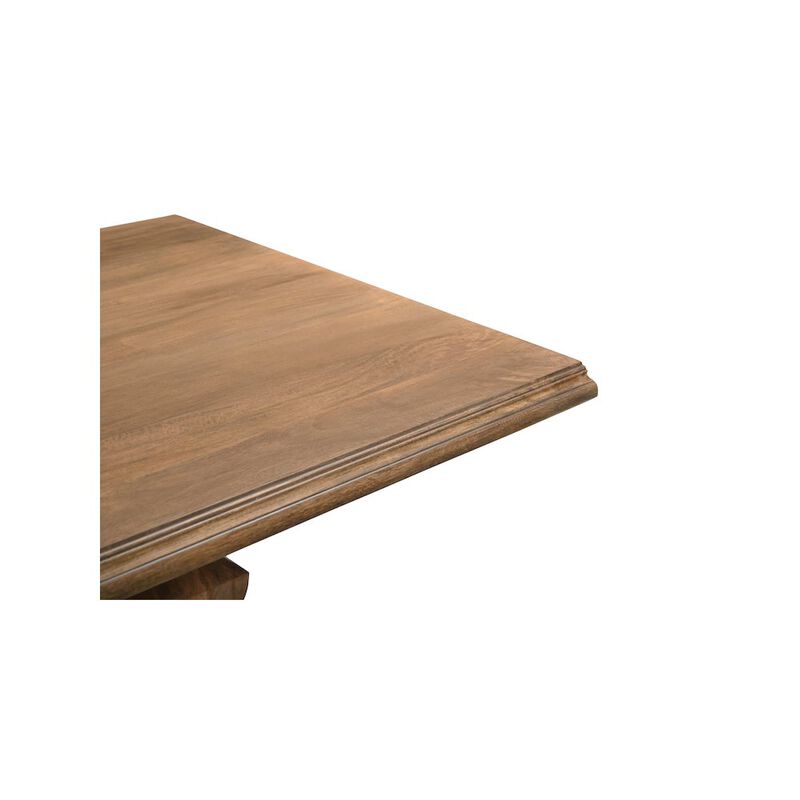 Taran Designs Adrien 75 Solid Wood Double Pedestal Dining Table image number 3