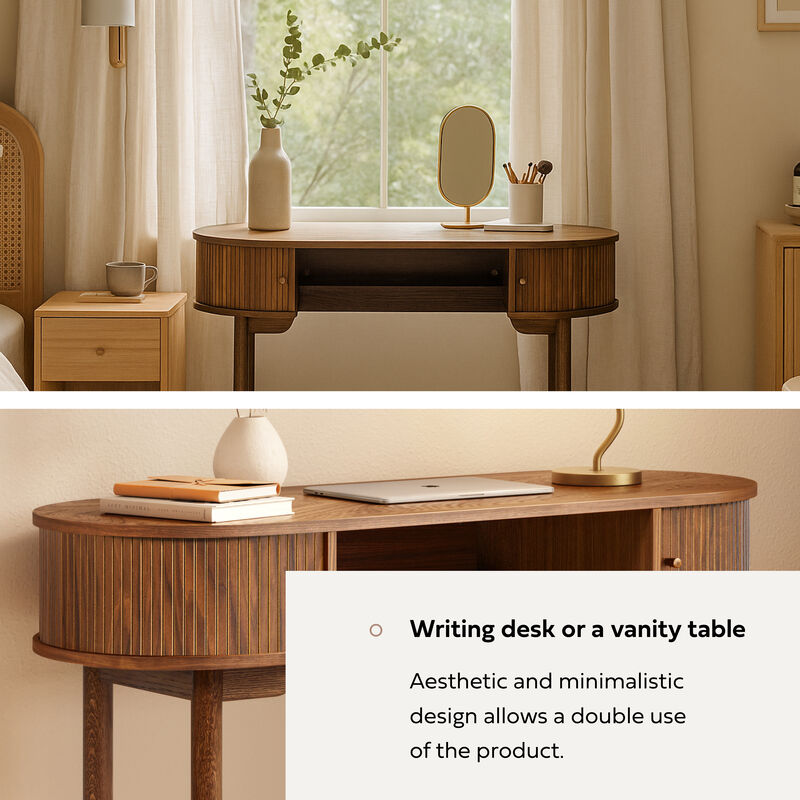 WERMO Writing and Makeup Vanity Desk.