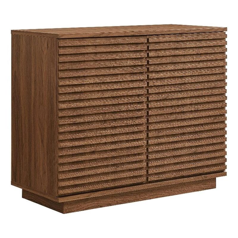 Render 35" Fluted Accent Cabinet image number 0