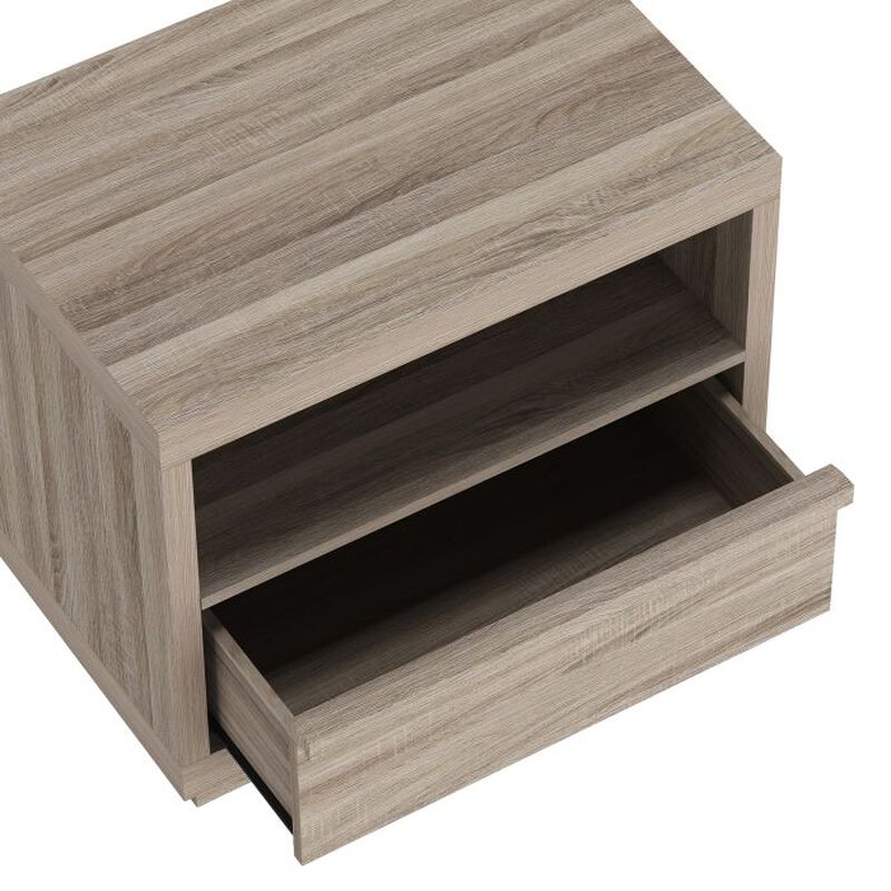 Navis 26" Nightstand in Natural Oak image number 2