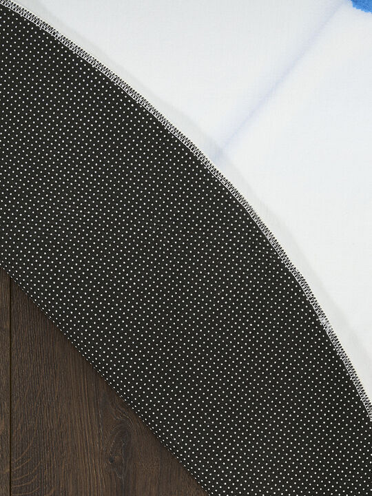 Imagination IMA01 Blue 5' Round Rug