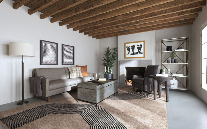 Commerce & Market Pyramid Side Table