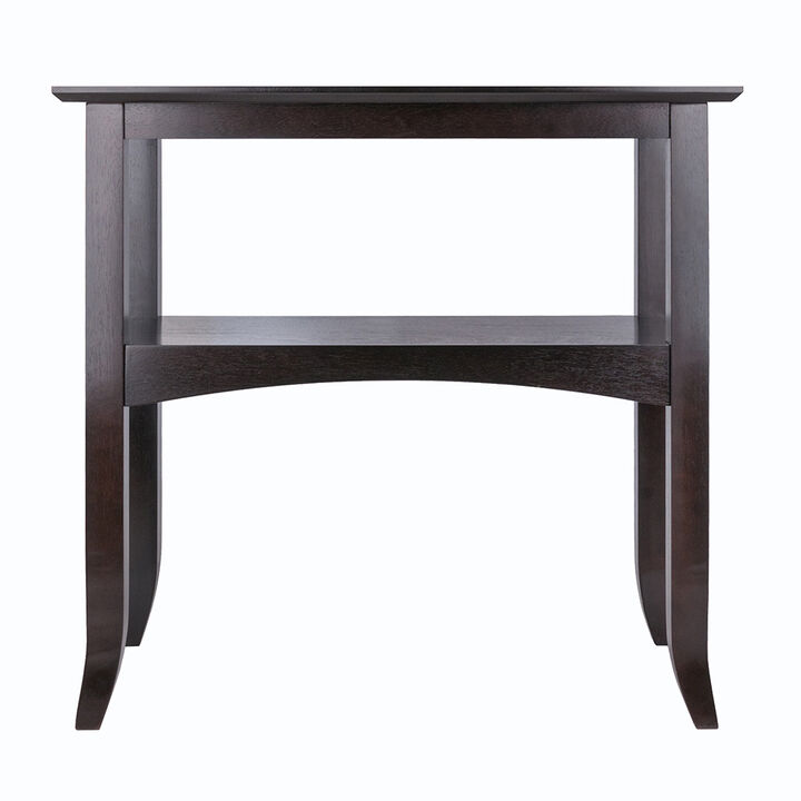 Winsome Camden Occasional Table, 16.06x30x29.06, Coffee