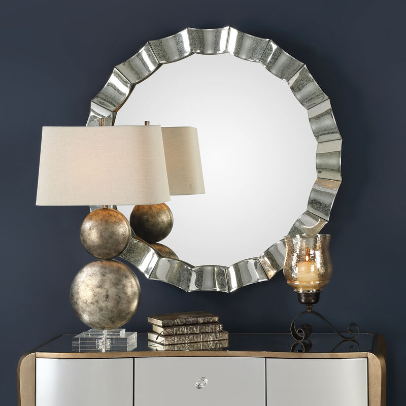 Sabino Scalloped Mirror