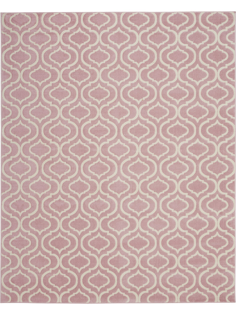 Jubilant JUB19 Pink 8' x Round Rug