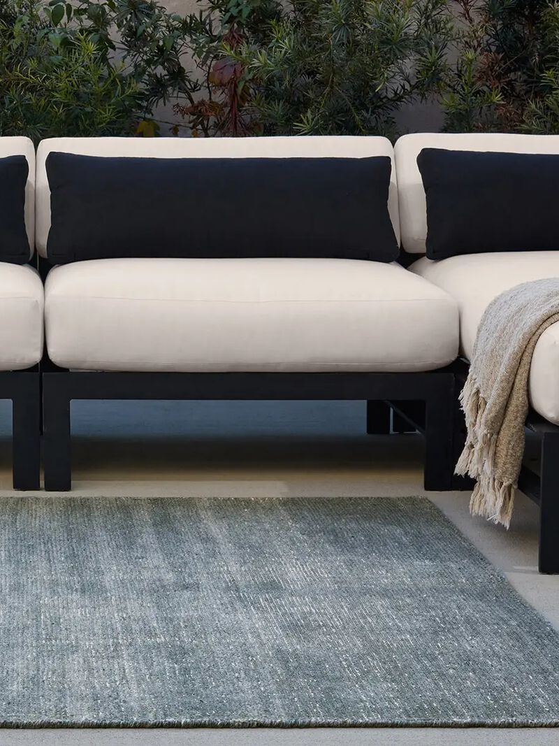 Rebecca Limon Blue 6' x 9' Rug image number 1