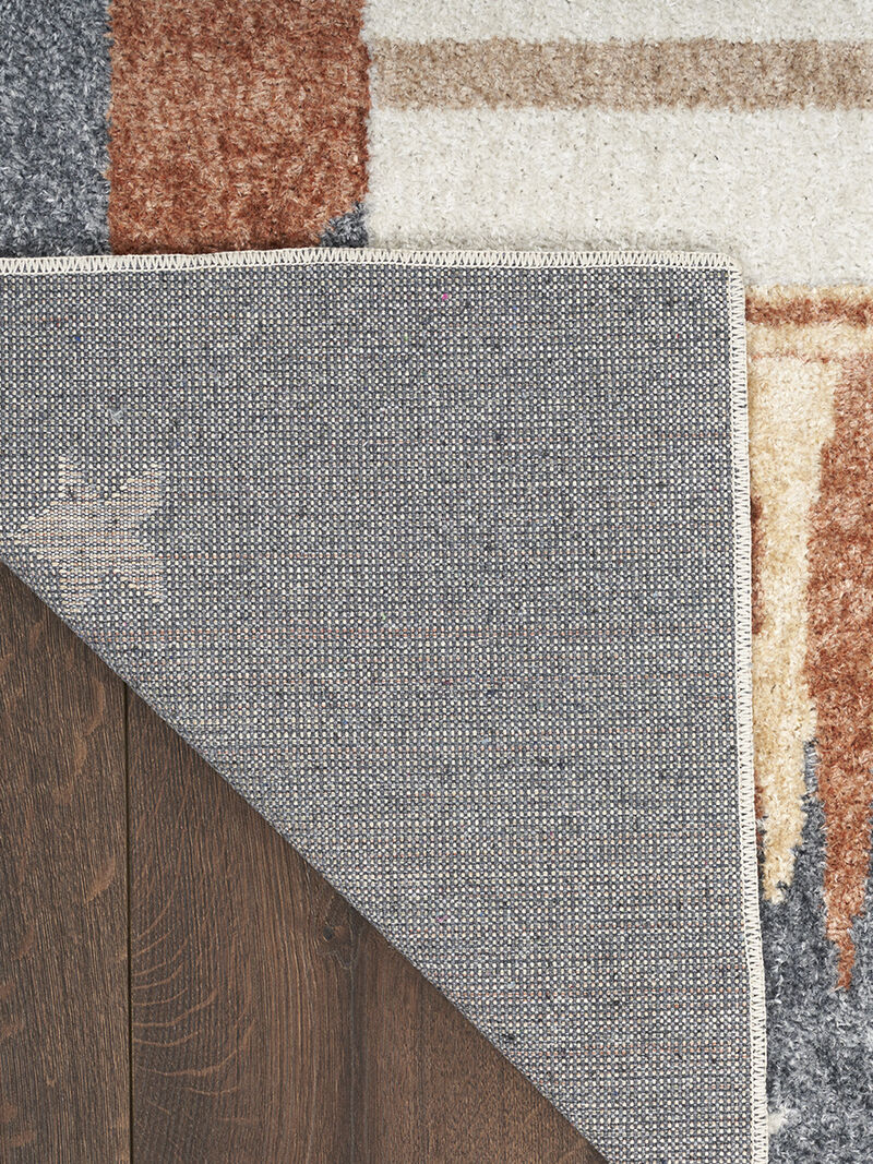 Astra Machine Washable ASW06 Sky Blue 3'3" x 5' Rug