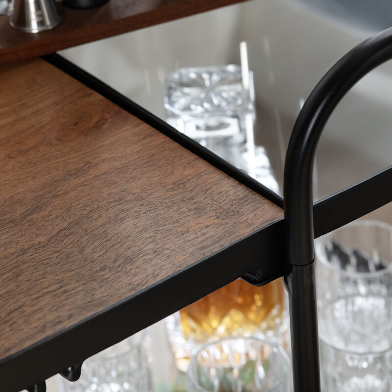 3 Shelf Bar Cart Server image number 2