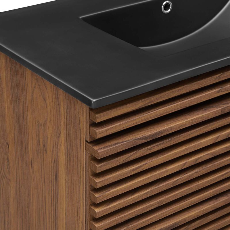 Render 36" Wall-Mount Bathroom Vanity image number 7