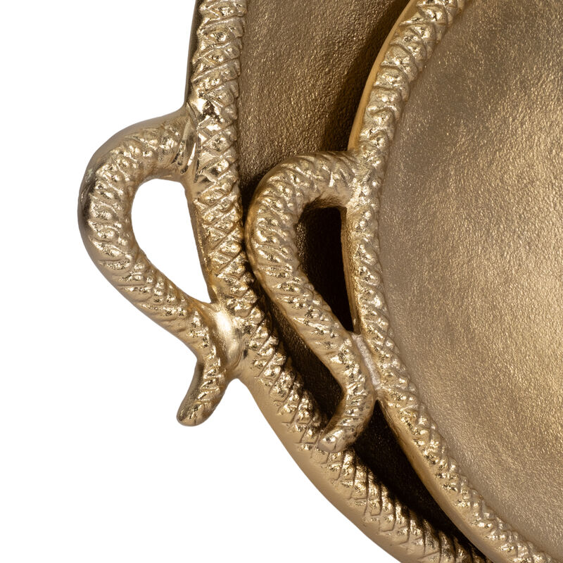 S/2 Snake Border Round Trays image number 3