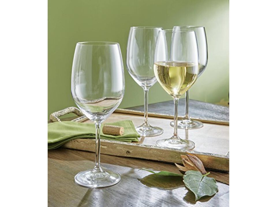 Lenox Tuscany Classics White Wine Glass Set, 6 Count, Clear