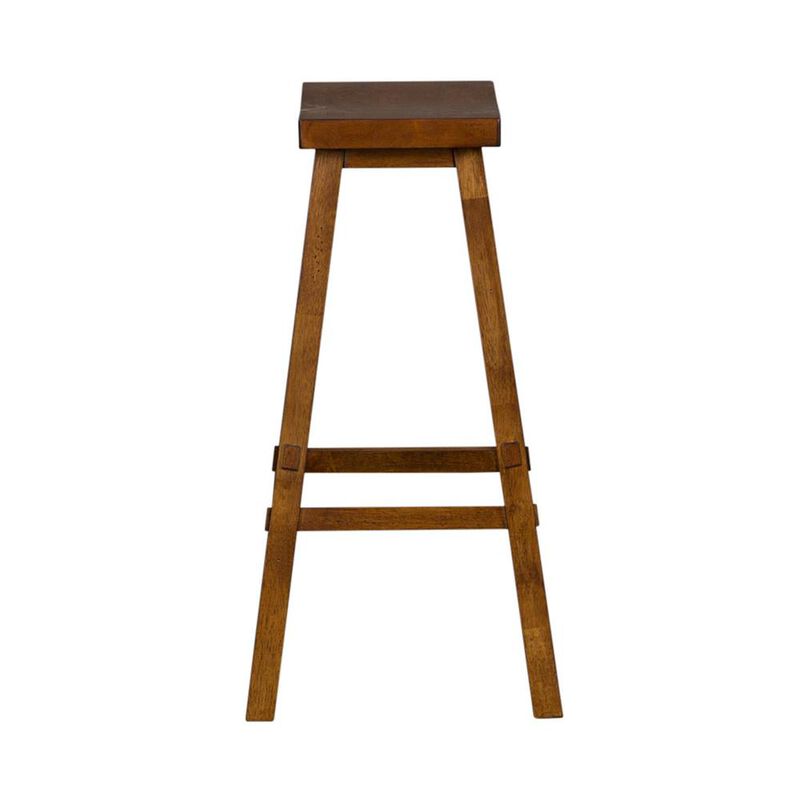 Liberty Furniture Creations 30 Inch Sawhorse Stool - Tobacco (RTA) in Various image number 2