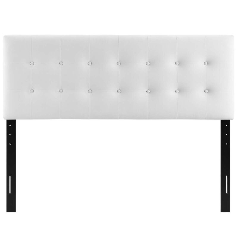 Emily Biscuit Tufted Performance Velvet Full Headboard image number 5