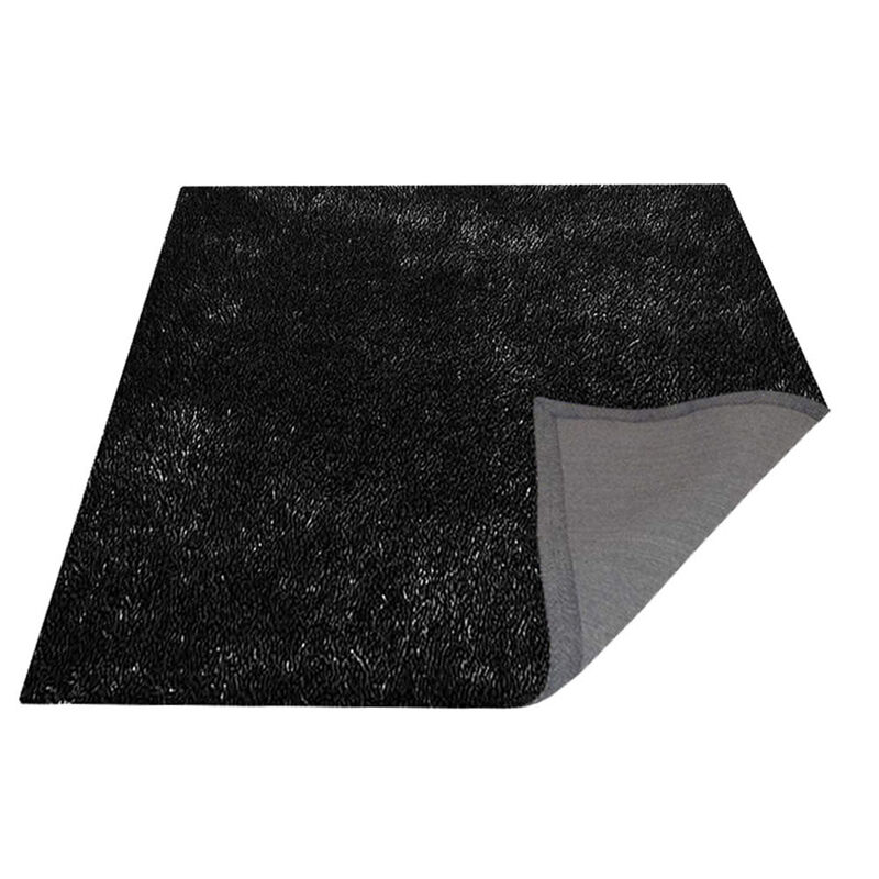 RUGSOTIC CARPETS HAND TUFTED SHAG POLYESTER ECO-FRIENDLY AREA RUGS  - Square, Size, Solid Plain Design, High Pile Thick Handmade Anti Skid Area Rugs for Living Room, Bed Room K00111 image number 4