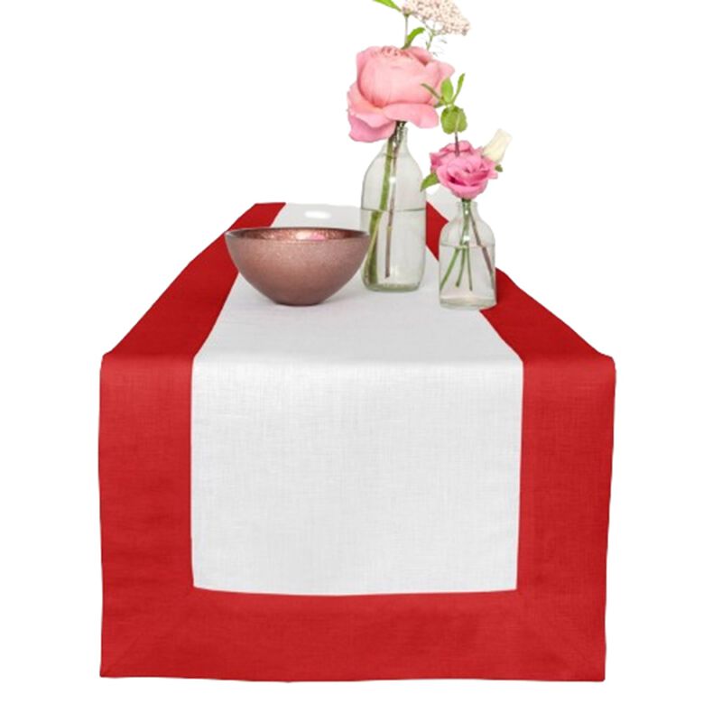 Solino Home 100% Pure Linen Table Runner - Contempo