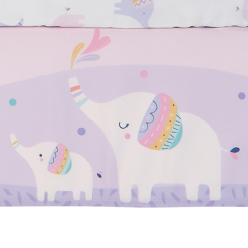 Bedtime Originals Elephant Dreams 5-Piece Nursery Baby Crib Bedding Set