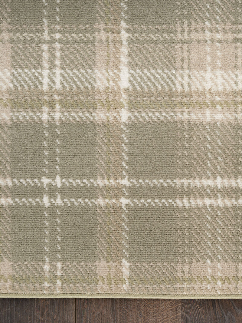 Grafix GRF03 Olive 8' x Round Rug image number 5