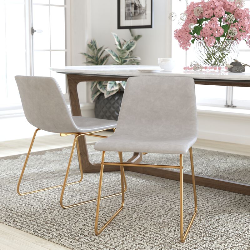 Leather Dining Chairs image number 1
