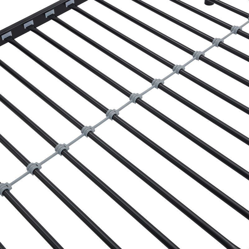 Merax Twin Over Twin Bunk Bed with Sturdy Steel Frame